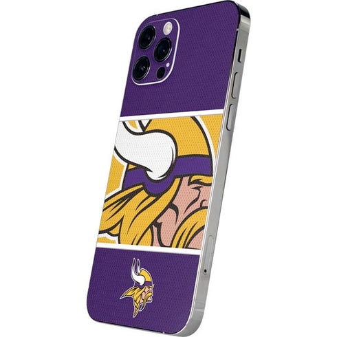 NFL Minnesota Vikings Zone Block iPhone 12 Pro Max Skin